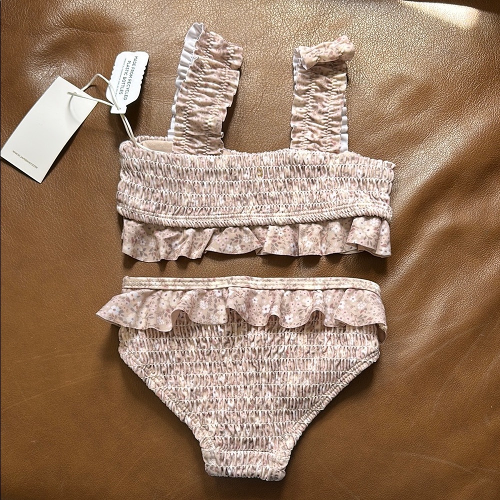 Floral Ruffle Bikini Set - Picture 2 of 4